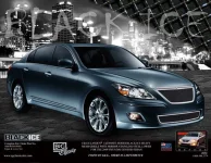 2009 Genesis Sedan with  Black Ice Heavy Metal Mesh Grille.webp