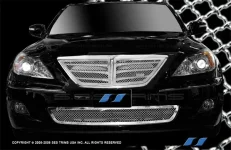 2009 Genesis Sedan with Chrome Mesh Billet Grille.webp