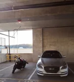 Next to my Genesis is my Harley Iron 883