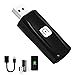 Wireless CarPlay Adapter 2023 Version for Apple iPhone iOS 12+ Small U2C-AIR 2.0 Car Play Dongle for OEM Wired CarPlay Car Model 2017+ Play Plug USB to Type C, 90° Right Angle USB, 2 Adapters