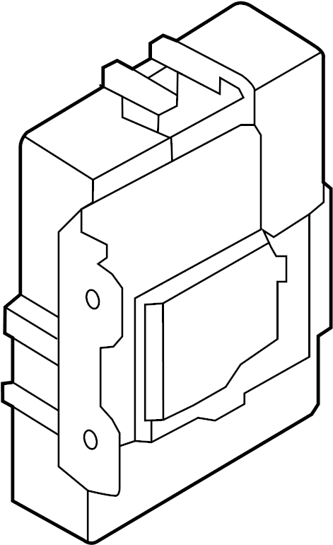 View 95770B1100 Park Assist Control Module Full-Sized Product Image