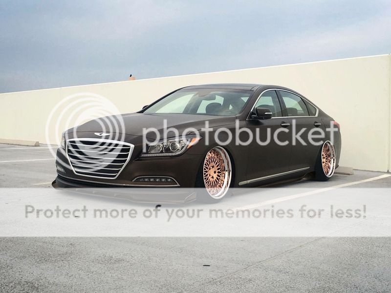 modified hyundai genesis sedan